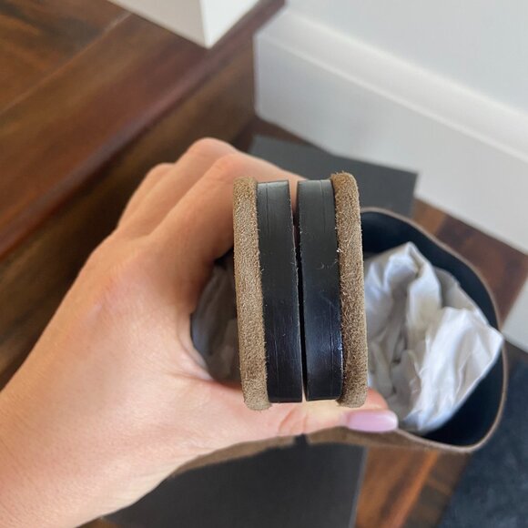 Via Spiga Heather Calf Hair Slide Sandals 7 - Picture 5 of 7